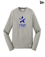 Texas Wind Athletics Volleyball Logo 02 - New Era Performance Long Sleeve