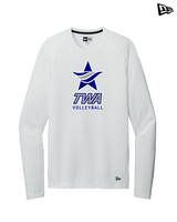 Texas Wind Athletics Volleyball Logo 02 - New Era Performance Long Sleeve