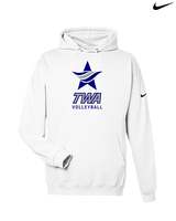 Texas Wind Athletics Volleyball Logo 02 - Nike Club Fleece Hoodie