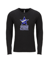 Texas Wind Athletics Volleyball Logo 02 - Tri-Blend Long Sleeve