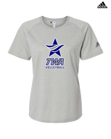 Texas Wind Athletics Volleyball Logo 02 - Womens Adidas Performance Shirt