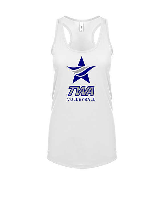 Texas Wind Athletics Volleyball Logo 02 - Womens Tank Top
