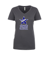 Texas Wind Athletics Volleyball Logo 02 - Womens Vneck