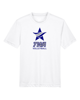Texas Wind Athletics Volleyball Logo 02 - Youth Performance Shirt