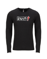 The Dance Scene Vertical - Tri Blend Long Sleeve