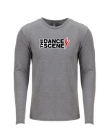 The Dance Scene Vertical - Tri Blend Long Sleeve