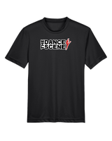 The Dance Scene Vertical - Youth Performance T-Shirt