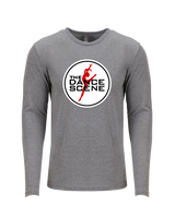 The Dance Scene Circle - Tri Blend Long Sleeve