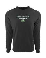 The Mill Fastpitch Softball Block - Crewneck Sweatshirt