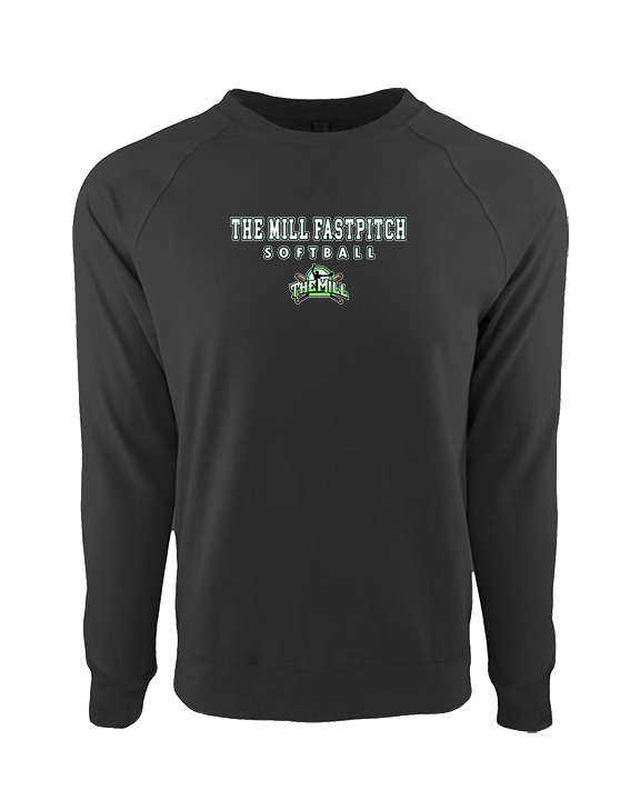 The Mill Fastpitch Softball Block - Crewneck Sweatshirt