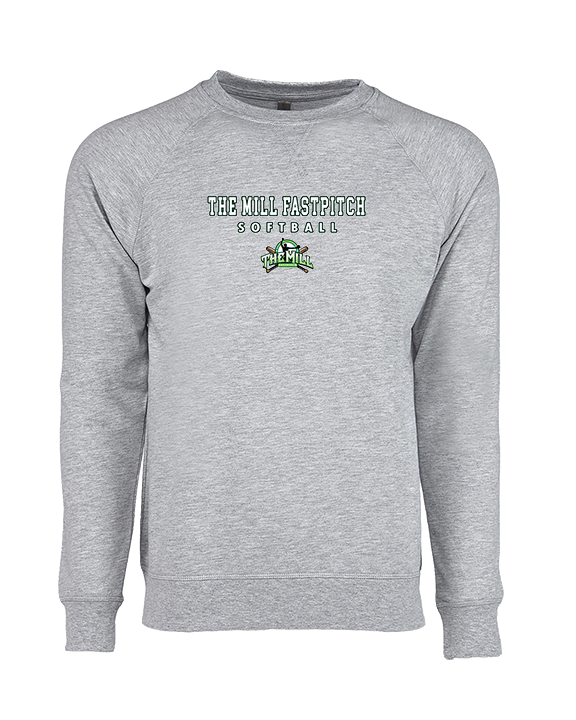 The Mill Fastpitch Softball Block - Crewneck Sweatshirt