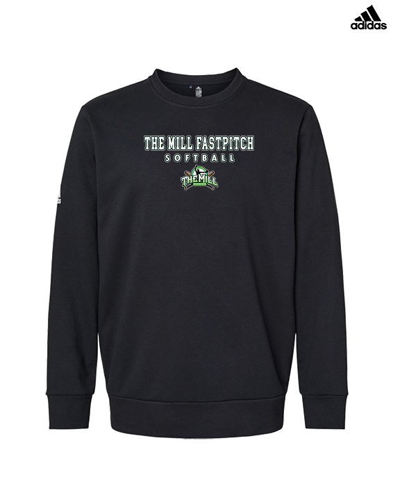The Mill Fastpitch Softball Block - Mens Adidas Crewneck