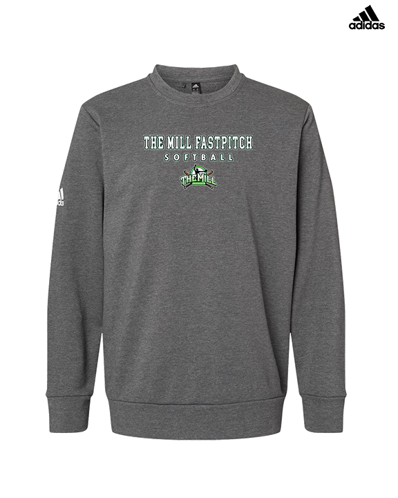 The Mill Fastpitch Softball Block - Mens Adidas Crewneck