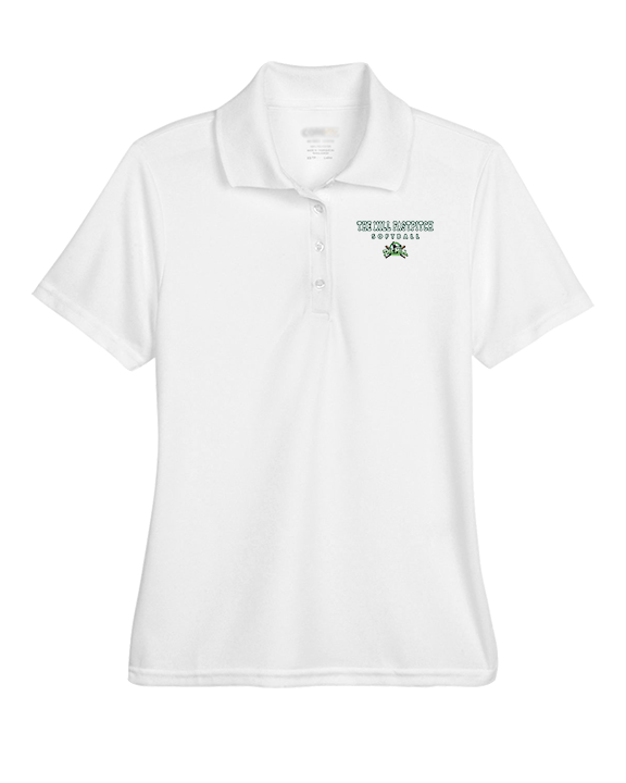 The Mill Fastpitch Softball Block - Womens Polo