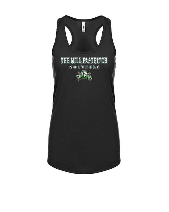 The Mill Fastpitch Softball Block - Womens Tank Top