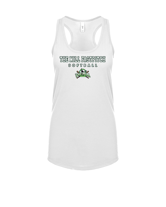 The Mill Fastpitch Softball Block - Womens Tank Top