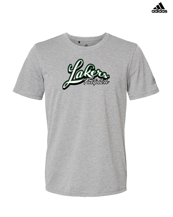 The Mill Fastpitch Softball Lakers - Mens Adidas Performance Shirt