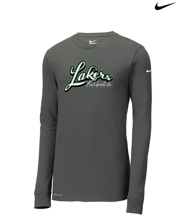The Mill Fastpitch Softball Lakers - Mens Nike Longsleeve