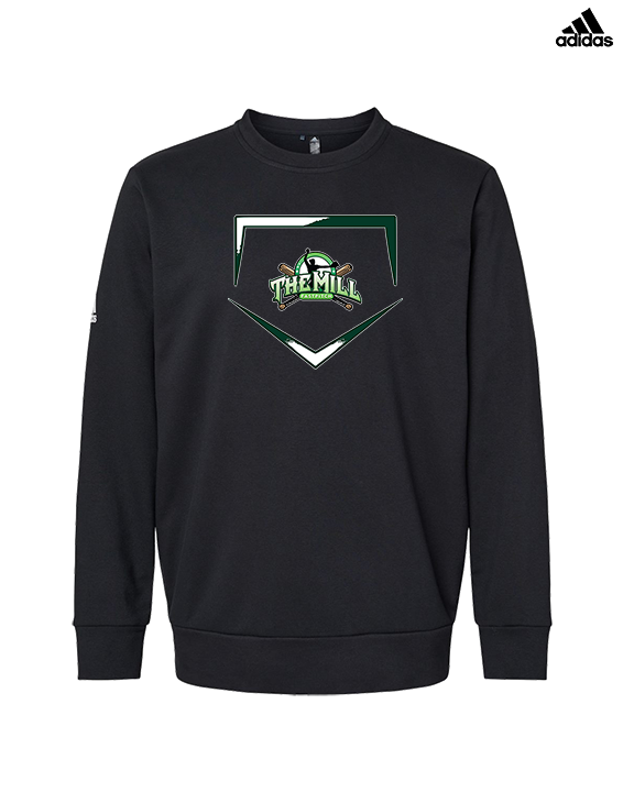 The Mill Fastpitch Softball Plate - Mens Adidas Crewneck