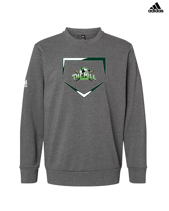 The Mill Fastpitch Softball Plate - Mens Adidas Crewneck