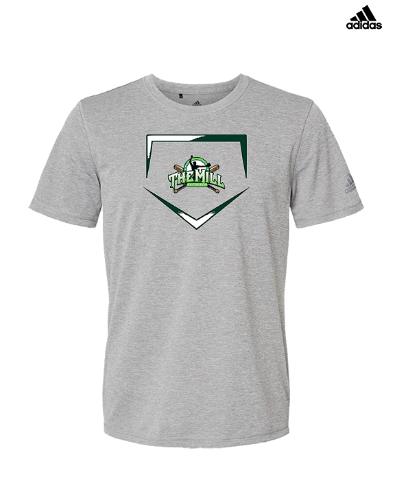 The Mill Fastpitch Softball Plate - Mens Adidas Performance Shirt