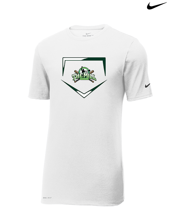 The Mill Fastpitch Softball Plate - Mens Nike Cotton Poly Tee