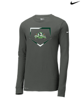 The Mill Fastpitch Softball Plate - Mens Nike Longsleeve