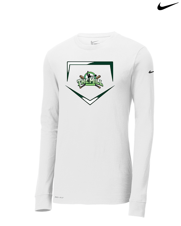 The Mill Fastpitch Softball Plate - Mens Nike Longsleeve