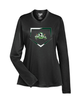 The Mill Fastpitch Softball Plate - Womens Performance Longsleeve