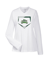 The Mill Fastpitch Softball Plate - Womens Performance Longsleeve