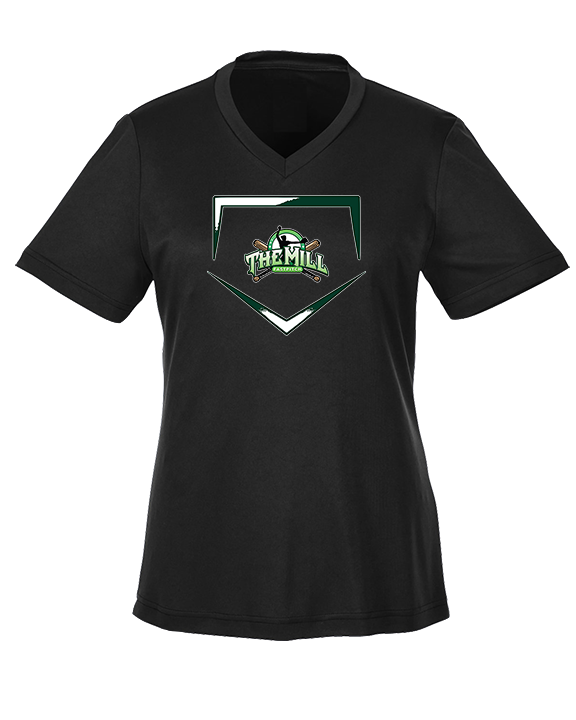 The Mill Fastpitch Softball Plate - Womens Performance Shirt