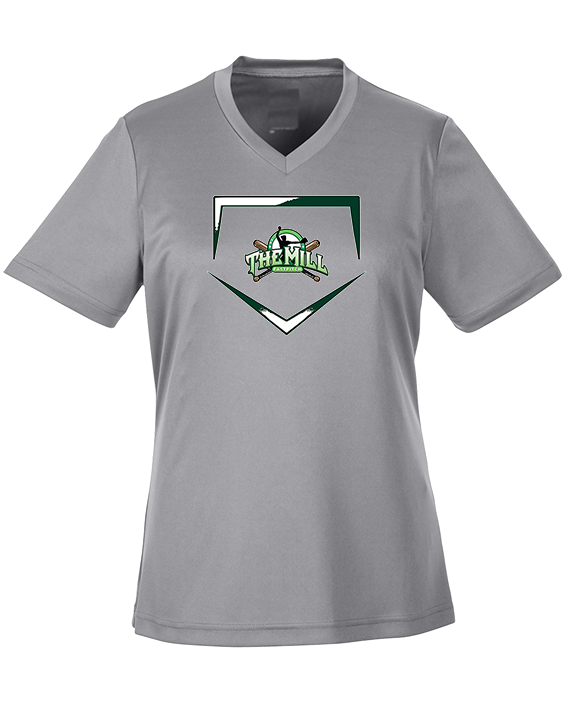 The Mill Fastpitch Softball Plate - Womens Performance Shirt