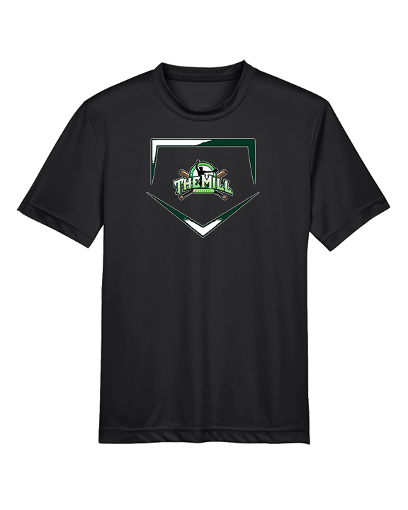 The Mill Fastpitch Softball Plate - Youth Performance Shirt