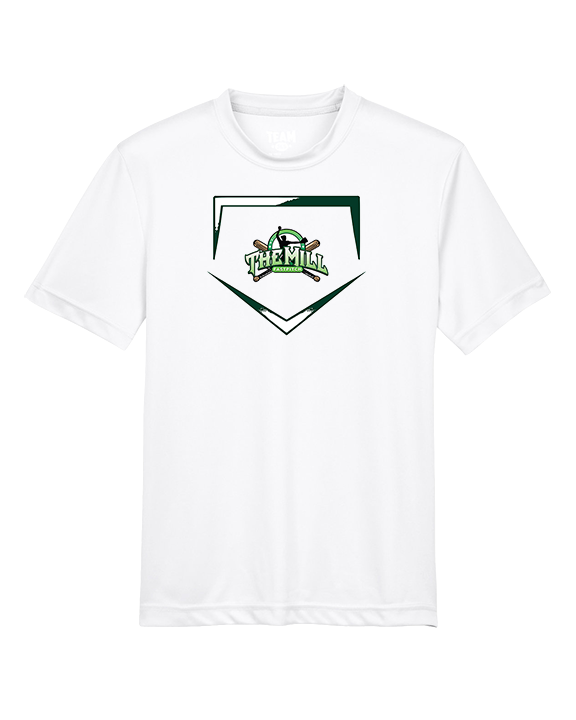 The Mill Fastpitch Softball Plate - Youth Performance Shirt