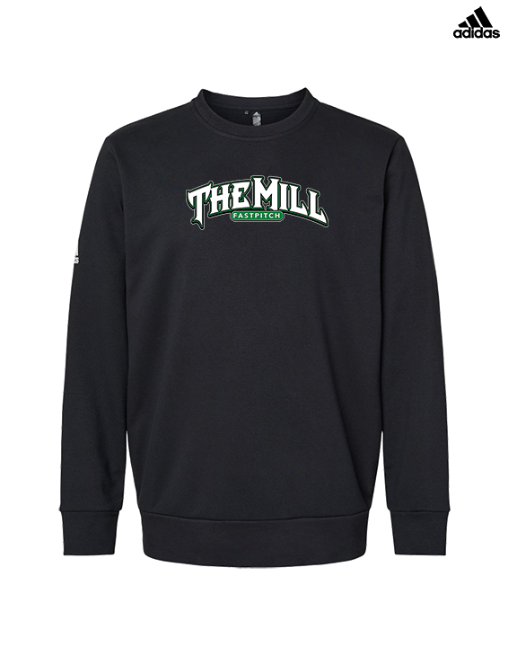 The Mill Fastpitch Softball Wordmark - Mens Adidas Crewneck