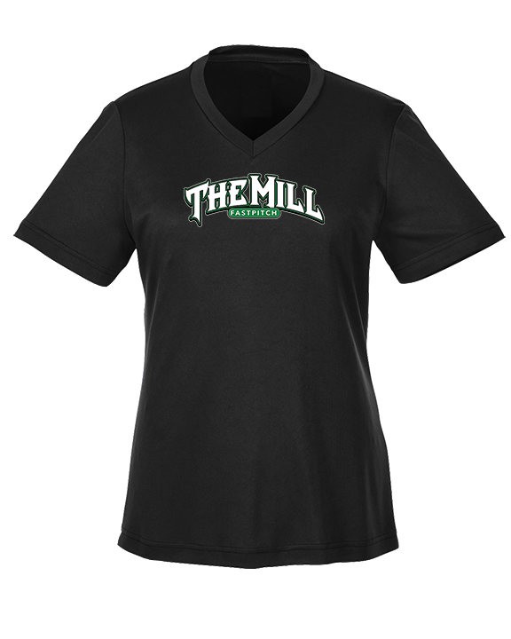 The Mill Fastpitch Softball Wordmark - Womens Performance Shirt
