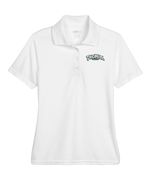 The Mill Fastpitch Softball Wordmark - Womens Polo