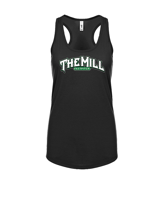 The Mill Fastpitch Softball Wordmark - Womens Tank Top
