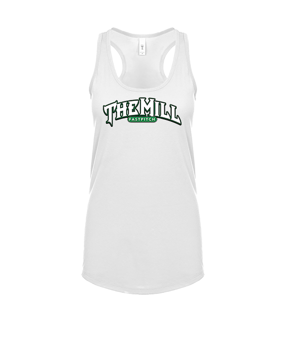 The Mill Fastpitch Softball Wordmark - Womens Tank Top