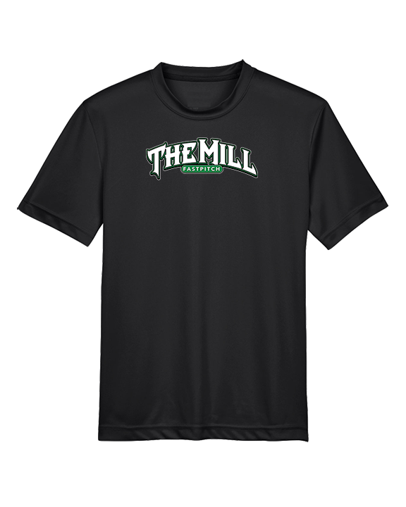 The Mill Fastpitch Softball Wordmark - Youth Performance Shirt