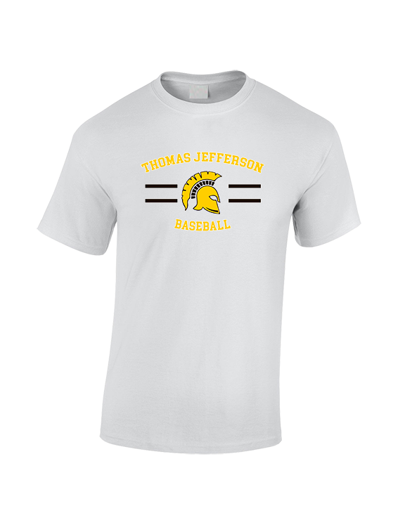 Thomas Jefferson HS Baseball Curve 1 - Cotton T-Shirt