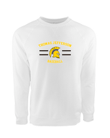 Thomas Jefferson HS Baseball Curve 1 - Crewneck Sweatshirt