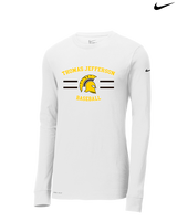 Thomas Jefferson HS Baseball Curve 1 - Mens Nike Longsleeve
