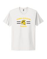 Thomas Jefferson HS Baseball Curve 1 - Mens Select Cotton T-Shirt