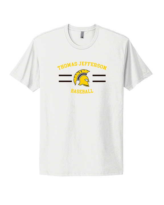 Thomas Jefferson HS Baseball Curve 1 - Mens Select Cotton T-Shirt