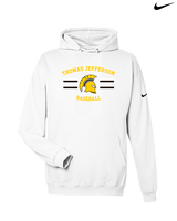 Thomas Jefferson HS Baseball Curve 1 - Nike Club Fleece Hoodie
