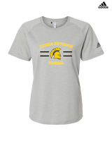 Thomas Jefferson HS Baseball Curve 1 - Womens Adidas Performance Shirt