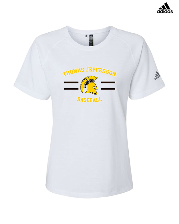 Thomas Jefferson HS Baseball Curve 1 - Womens Adidas Performance Shirt