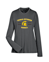 Thomas Jefferson HS Baseball Curve 1 - Womens Performance Longsleeve