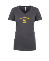 Thomas Jefferson HS Baseball Curve 1 - Womens Vneck
